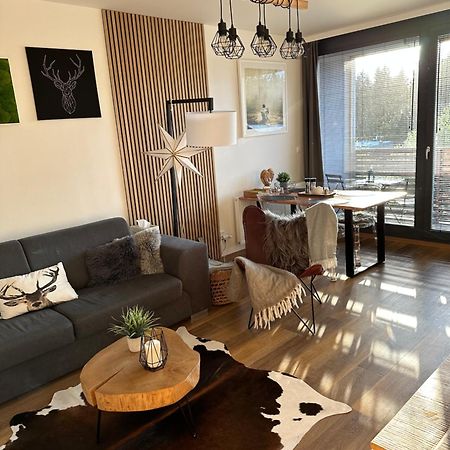 U Jelena Harrachov - Rodinny Apartman U Lesa S Garazi المظهر الخارجي الصورة