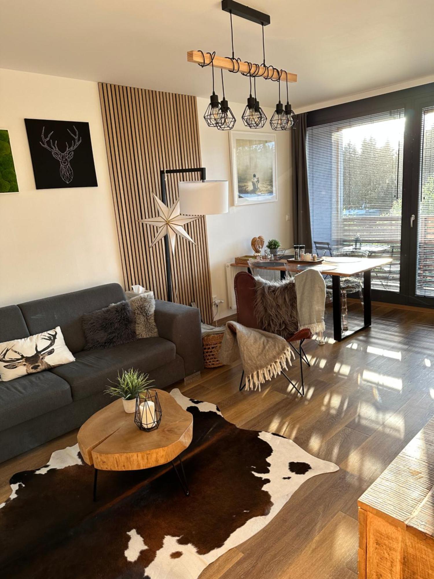 U Jelena Harrachov - Rodinny Apartman U Lesa S Garazi المظهر الخارجي الصورة
